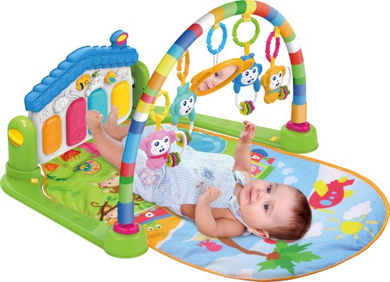 Onenigheid groef keuken WonderOne - BabyGym | 3-in-1 Speelmat | Speelkleed | Speeltapijt | Baby  Speelgoed |... | bol.com