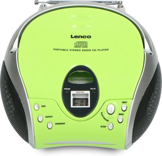 Lenco SCD-24 - Radio Lecteur CD pour Enfant - Violet