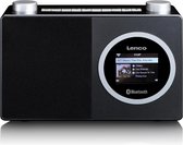 Lenco DIR-70BK - Internet radio met kleurendisplay en Bluetooth - Zwart