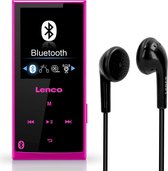 Lenco Xemio-760 BT Pink - MP3-speler met Bluetooth