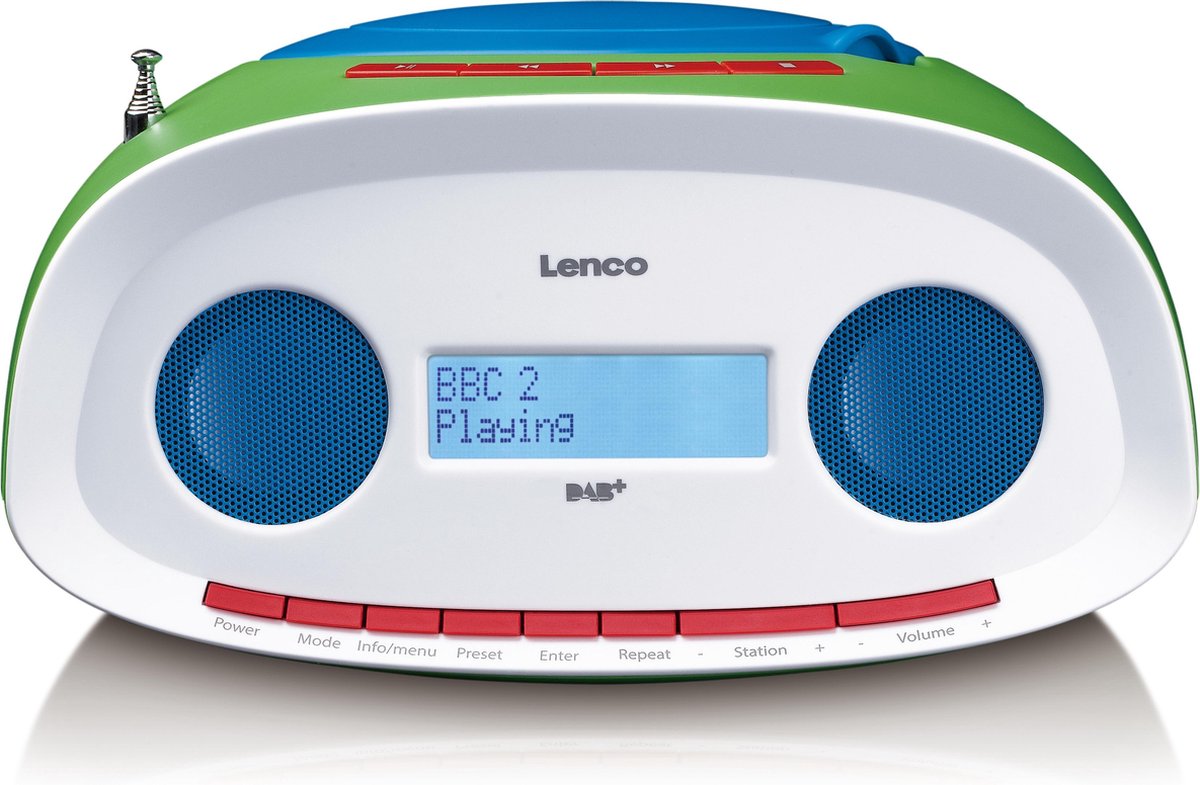 Lenco SCD-70 - Draagbare radio cd speler met DAB en USB-ingang - Kids