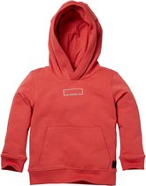 Levv hooded sweater Nikai cranberry rood voor jongens - maat 110