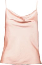 Donna Satin top roze S