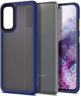 Spigen - Samsung Galaxy S20 - Cyrill Color Brick Hoesje - Blauw