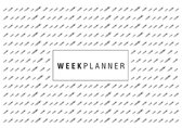 Weekplanner |  Familieplanner | Papier | Overzichtelijke weekplanner van papier