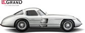 1:8 LeGrand 012 Mercedes-Benz 300 SLR Uhlenhaut Coupé Metalen Modelbouwpakket