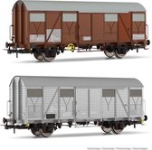 Rivarossi - Fs 2-units Pack Service Wagons Vgs Flat Walls V (12/21) * - RIV-HR6508