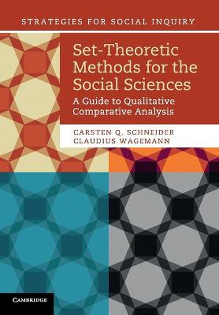 Omslag van Set Theoretic Methods For Social Science