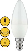 Proventa Longlife LED lamp met kleine E14 fitting - Kaars - 4000k koud wit - 1 x LED kaarslamp
