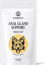 Sensipharm Anal Gland Support Hond - Bij Verstopte en Ontstoken Anaalklieren - Natuurlijk Voedingssupplement - 90 Tabletten à 1000 mg