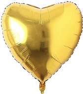 Hartballon / Folie ballon Hart - Goud - XXL 75cm