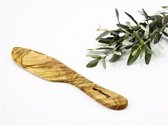 Olijfhouten santoku-mes, natuurlijk hout, houten mes, botermes, handgemaakte messen