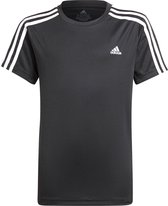 adidas adidas Designed 2 Move 3-Stripes T-shirt - Unisex - zwart - wit
