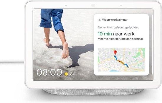 Google Nest Hub - Smart Speaker met scherm / Nederlandstalig - Grijs
