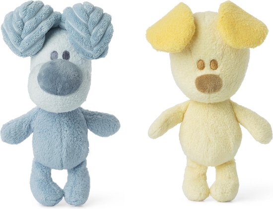 Pluche Woezel en Pip knuffels 19 cm - Honden knuffels | bol