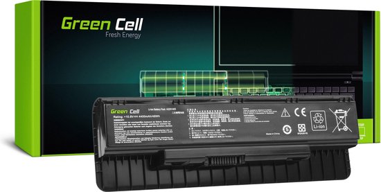 Green cell a32n1405 batterij - voor asus laptops - 11,1 v - 4400 mah