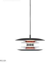 Belid - Hanglamp Diablo Zwart/Rood Ø 30 cm