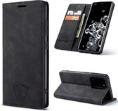 Samsung S20 Ultra Bookcase Anti Skim Hoesje Case Vulcano Black