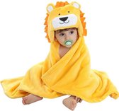 Ultra zachte baby kind dekentje badhanddoek schattige leeuw ontwerp
