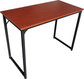 Bureau Stoer - laptoptafel - computertafel - industrieel vintage bruin