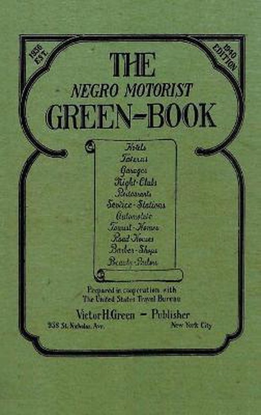 The Negro Motorist Green-Book - cover