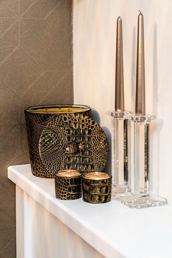 Cartello Home - Kaars - Urbicus - Croco Goud