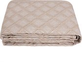 Nightsrest Bedsprei Kate - Taupe Maat: 270x260cm