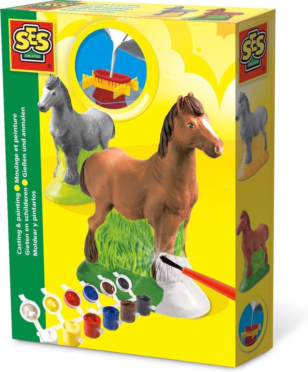 Gieten en schilderen - Paard | bol.com