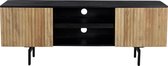 Duverger® Pianoforte - TV-meubel - klavier deco - 2 deuren - 2 nissen - mango hout