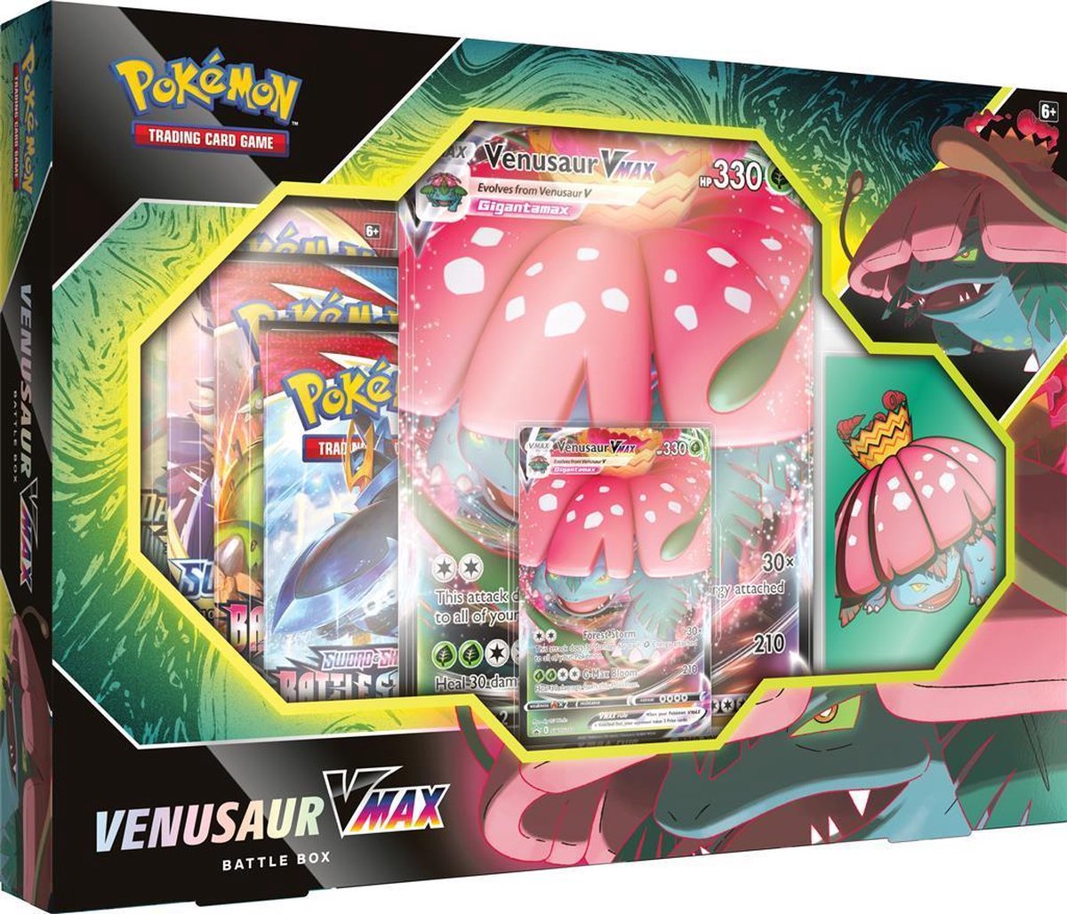 TCG Pokémon VMAX Battle Box - Venusaur VMAX POKEMON - Pokémon