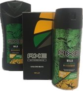 AXE Wild Green Mojito & Cedarwood - SET - After Shave & Douchegel & Deodorant