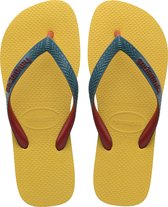 Havaianas Top Mix Unisex Slippers - Gold Yellow - Maat 39/40
