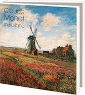 Kaartenmapje met env, vierkant: in Holland, Claude Monet