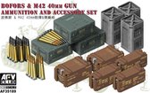 AFV-Club Bofors & M42 40mm Gun Ammunition and Accessory Set + Ammo by Mig lijm