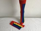 Regenboog sokken - Rainbow sokken - Gay Pride Rainbow Sokken - Leuke sokken - Vrolijke sokken - 1 Paar katoenen sokken - Maat 36-41