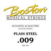 Snaar elektrische/akoestische gitaar Boston BPL-009 Steel .009