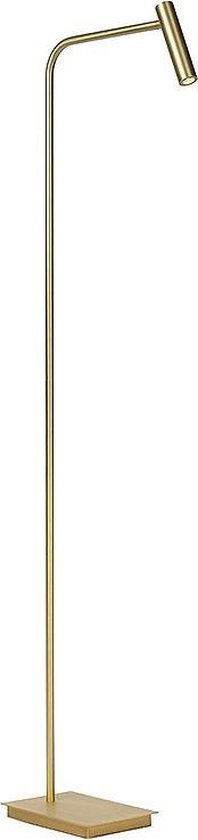 Atmooz - Vloerlamp Pomery - Goud Brons - Staande Lamp - Stalamp - Woonkamer - Goud Brons - Hoogte 146cm - Metaal