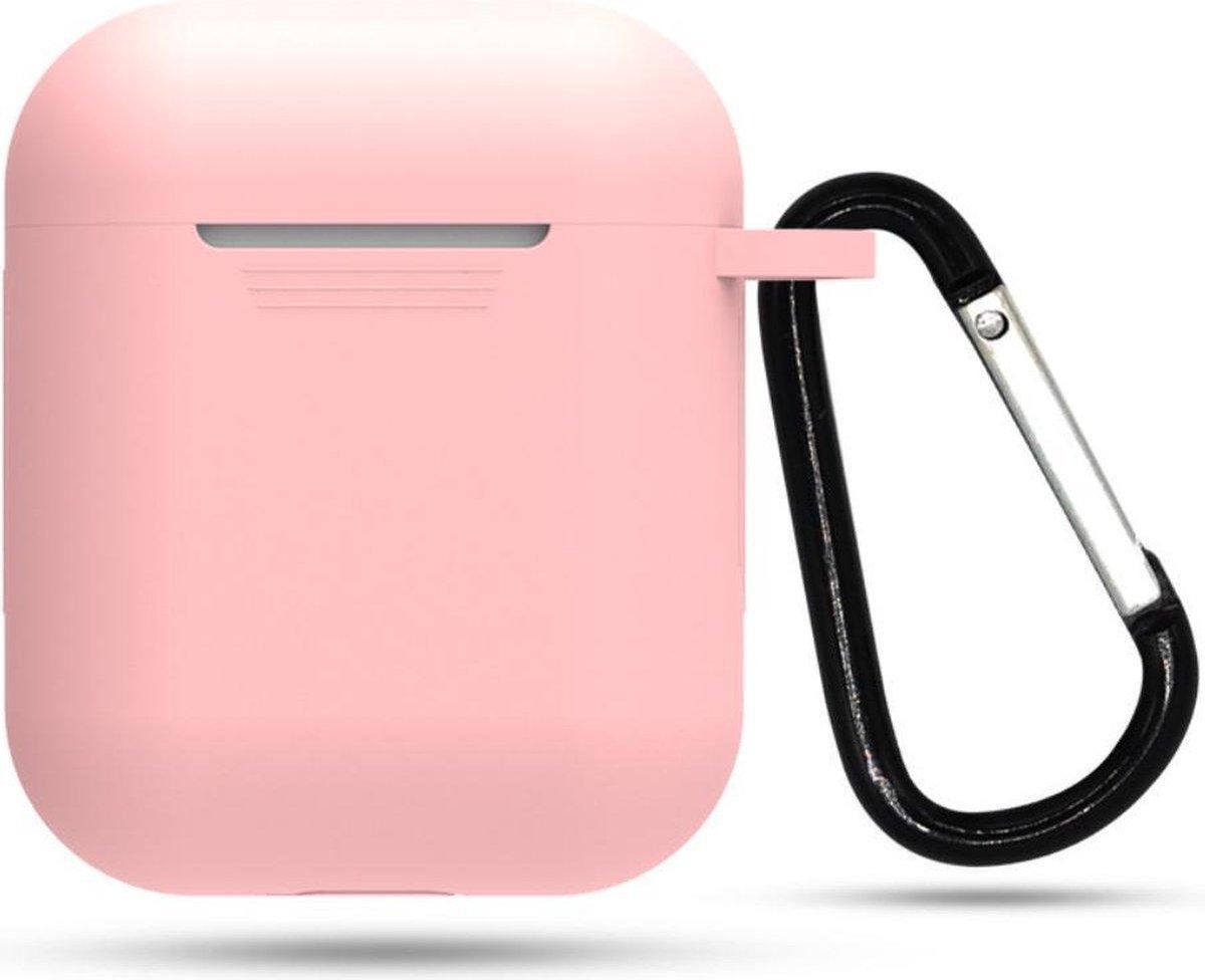 YPCd® Apple AirPods Hoesje - Roze - Soft case