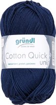 865-145 Cotton Quick Uni 10x50 gram donkerblauw