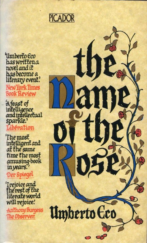 The Name of the Rose - cover