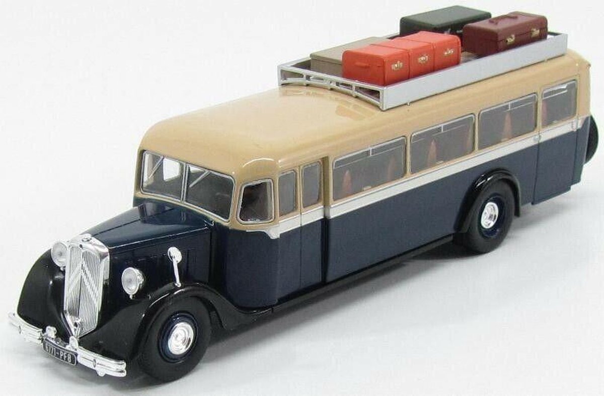 Citroen Type A45 Autobus 1934 Crème/Blauw