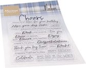 Marianne Design Clear stamps - cheers