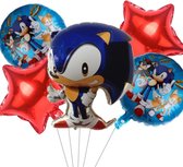 Ballon boeket Sonic 5 delige set kindercrea