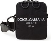 Dolce&Gabbana Palermo Tecnico crossbodytas met kalfsleren details