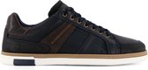 NoGRZ S.Trevail - Leren Herensneakers - Veterschoenen - Blauw Leer - Maat 46