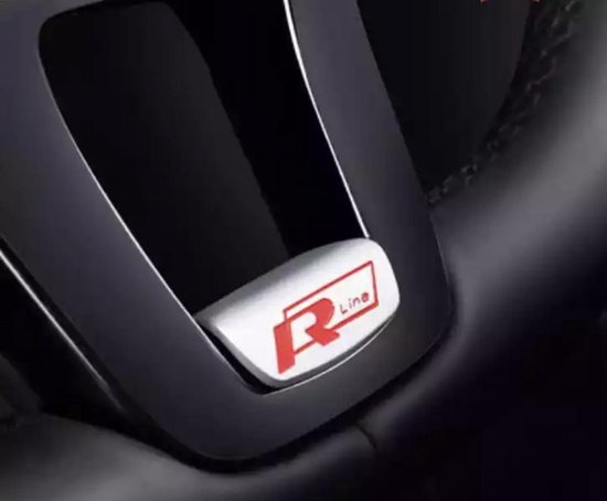 Volkswagen R-Line Stuurembleem logo Rood | bol.com
