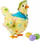 Zingende Kip die eieren legt - speelgoed - speel kip - Paas kip - Dansende kip