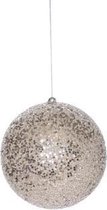 Kerstbal Champagne Bol Pvc B20 H20