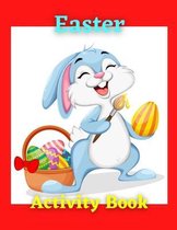 Easter Activity Book: Easter Color By Number Coloring Book For Kids Age 4-7