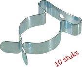 SENCYS gereedschapklem | staal | 6-8 mm | 10 stuks
